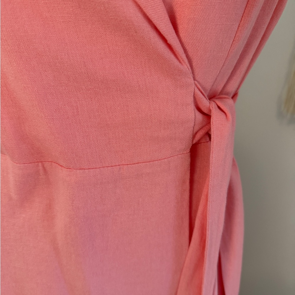 DKNY Coral Midi Wrap Dress - Picture 2 of 6